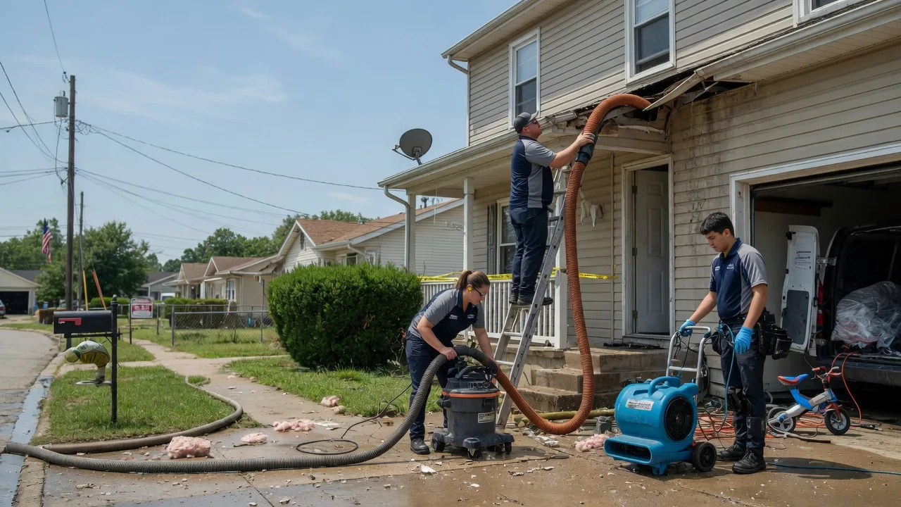 Water Damage Restoration in Pettibone, ND near me
